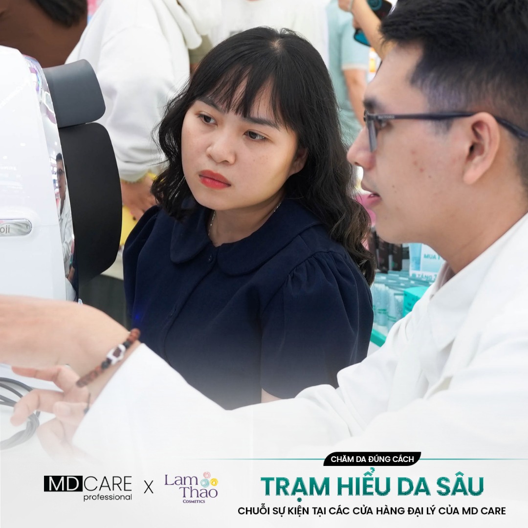 Soi da và tư vấn cùng bác sĩ của MD CARE
