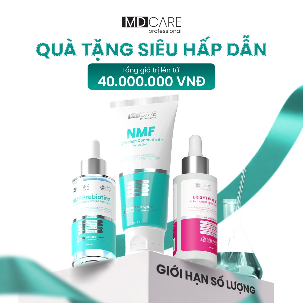 Những phần quà hấp dẫn trong chương trình mở rộng các hệ thống phân phối của MD CARE